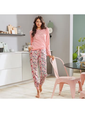 Erwin Müller Single-Jersey Hose, lang in rose