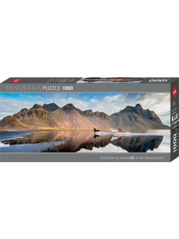 HEYE Puzzle Iceland Horses Panorama in Bunt