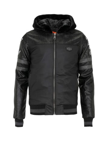 Cipo & Baxx Kapuzenjacke in Black