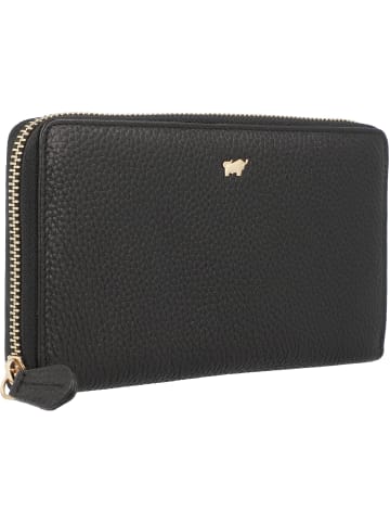 Braun Büffel Asti Geldbörse RFID Schutz Leder 19 cm schwarz