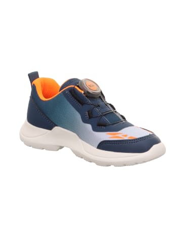 superfit Sneaker RUSH in Blau/Orange