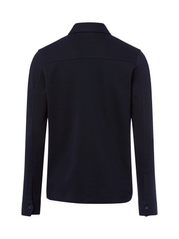 Finshley & Harding Sweatjacke in marine - 0002