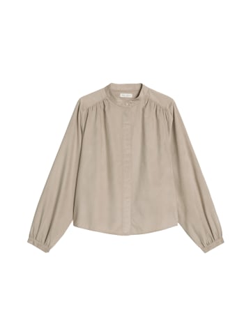Marc O'Polo Samtbluse loose in chalky mauve
