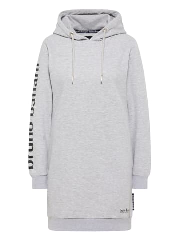Bruno Banani Sweatkleid ARMSTRONG in Grau / Melange