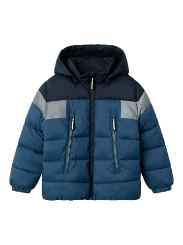 name it Winterjacke NKMMONTEL PUFFER JACKET in dark denim