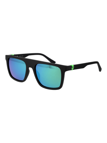 Police Männer Sonnenbrille Quadratisch Schwarz