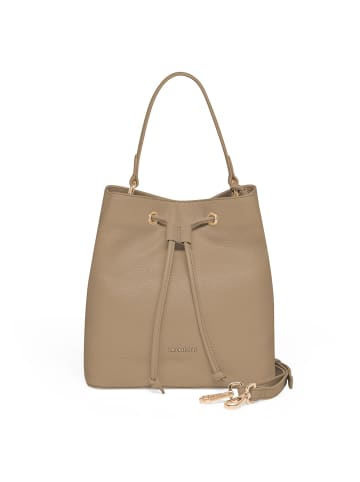 Lazarotti Bologna Leather Beuteltasche Leder 25 cm in sand