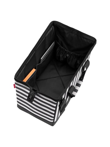 Reisenthel travelling allrounder L - Reisetasche 48 cm (leo vanilla) in summerstripes black