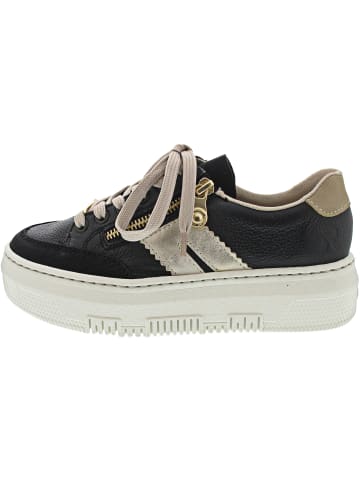 Plateausneaker in schwarz