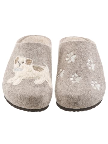 Aniston SHOES Clog in taupe kombiniert