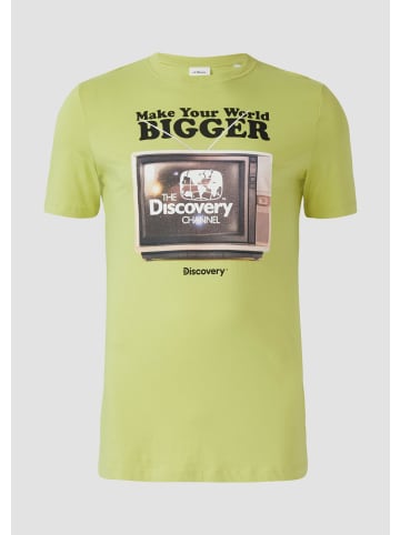 s.Oliver T-Shirt in 73D3_limettengrün