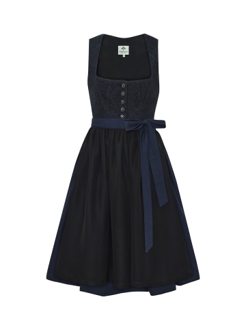 Berwin Dirndl mit Jacquard-Oberteil und Schösschen