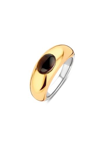 Ti Sento Milano Ring "mit Crystal braun bicolor" in Gold