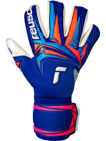 Reusch Torwarthandschuhe Attrakt Gold X Roll Finger in 4126 sharp blu/wht/shock orng