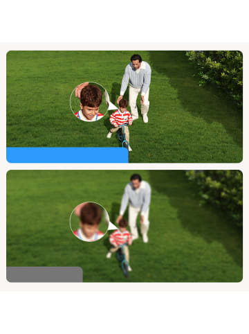 Baseus Security N1 Plus Dual 2K Outdoor Set Weiß