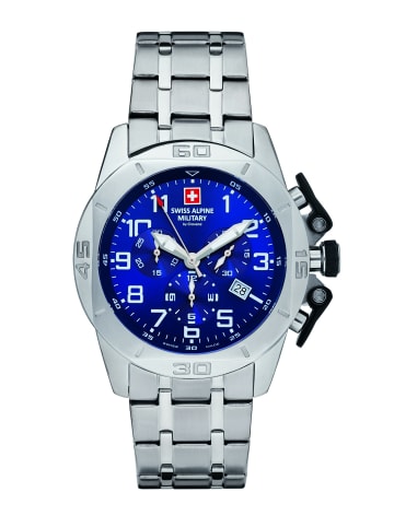 Swiss Alpine Military by Grovana Quarzuhr für Herren in silber