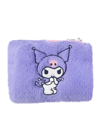 Hello Kitty Kuromi Plüsch Geldbörse mit Karabiner Reißverschluss