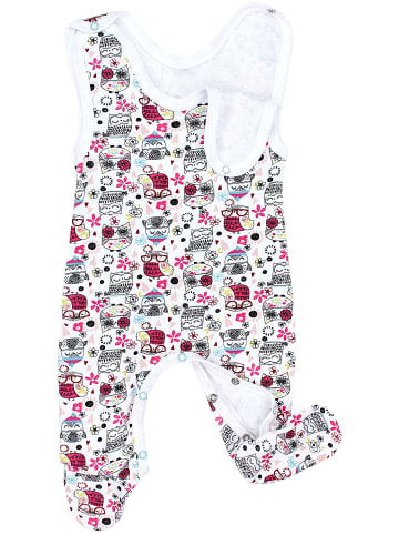 TupTam Baby Strampler mit Aufdruck Spruch 5er Pack in rosa Modell 2