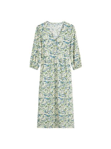 Marc O'Polo DENIM Crinkle-Printkleid relaxed in Medium Blue