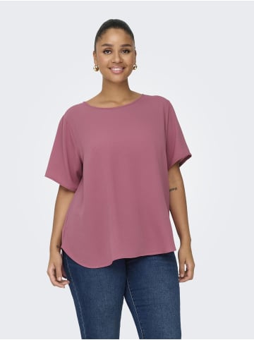 ONLY Carmakoma Bluse in Heather Rose