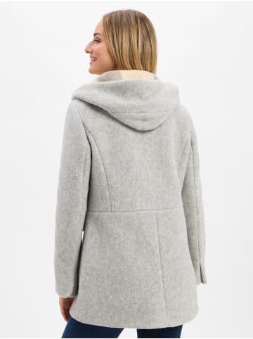 AMBER & JUNE Jacke in hellgrau