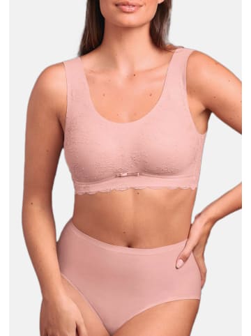Anita Bralette Essential Lace in Rosewood / schwarz