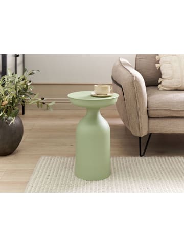 Beliani Beistelltisch TENJO in Grün - (W) 33 x (H) 50 x (L) 33 cm