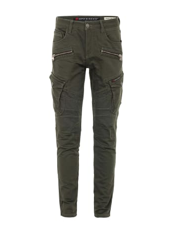 Cipo & Baxx Cargohose in Khaki