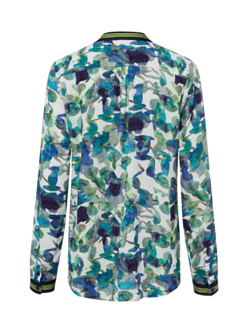 Franco Callegari Tunikabluse in türkis petrol - 0001