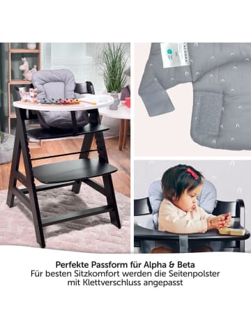 LaLoona Sitzverkleinerer für Hauck Alpha Hochstuhl in grau