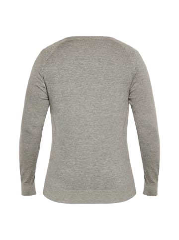 TUFFSKULL Pullover in GRAU MELANGE