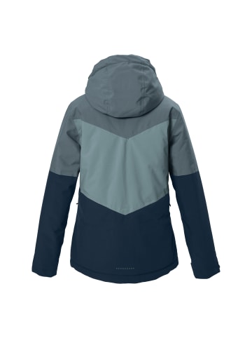 Funktionsjacke mit Kapuze in Blau3019