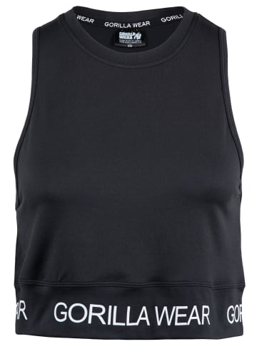 Gorilla Wear Colby Cropped Tank Top - Schwarz