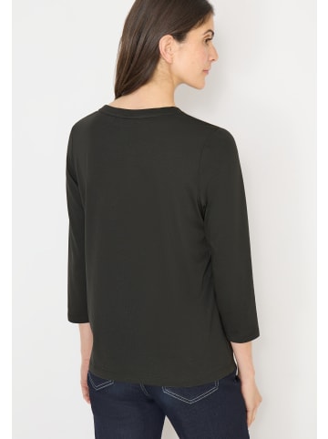 Cecil 'Shirt mit Schmucksteinen' Grün