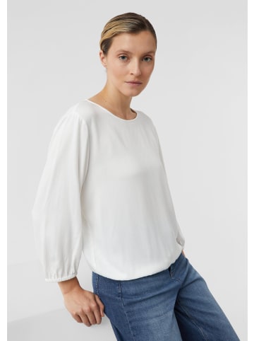 comma Bluse in 0120_weiß