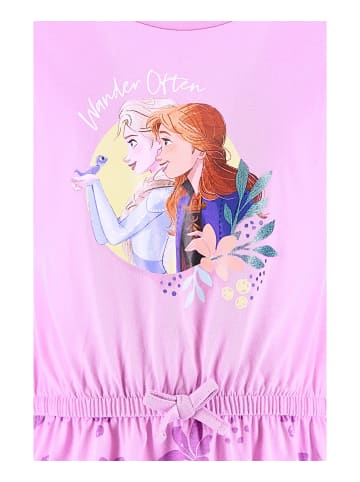 Disney Frozen Sommerkleid Disney Frozen Elsa & Anna in Lila