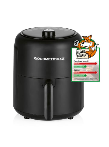 Gourmetmaxx GOURMETmaxx Heißluft-Fritteuse 2,3l - schwarz