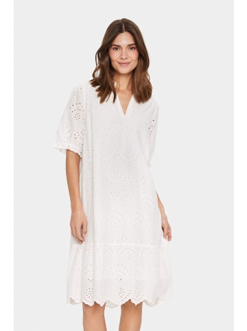 SAINT TROPEZ Kleid GeleksaSZ Gerade Passform in Ice