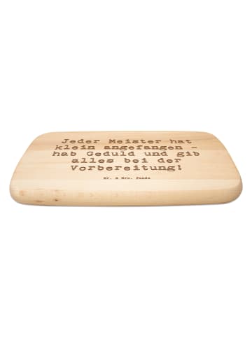 Mr. & Mrs. Panda Frühstücksbrettchen Spruch Wettkampfvorbereitun... in Transparent