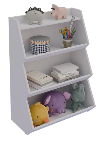 VCM  Holz Kinderregal Bücherregal Kinder Regal Malusa in Weiß