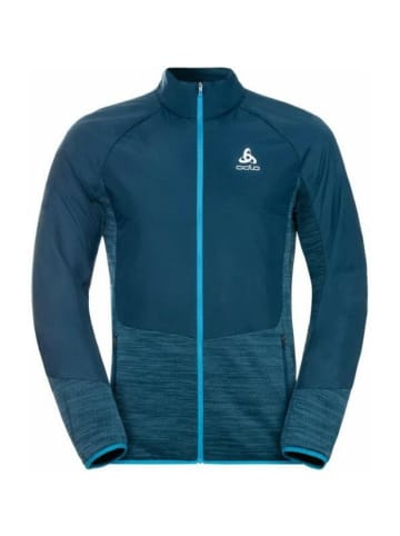 Odlo Funktionsjacke Jacket RUN EASY WARM HYBRID in Blau