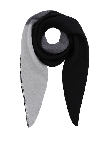 Faera Schal Colorblock modern warm in Schwarz