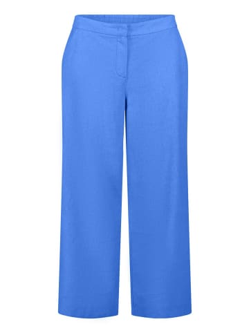 Betty Barclay Leinenhose unifarben in Adria Blue