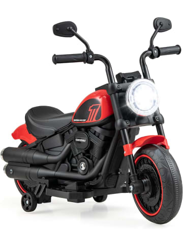 COSTWAY 6V Elektro Motorrad ab 18 Monaten in Rot