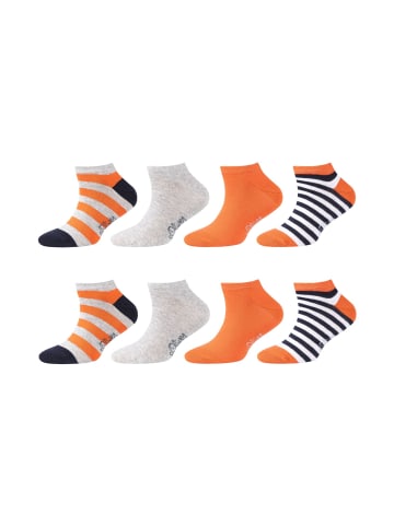 S. Oliver Sneakersocken 8er Pack originals in ginger