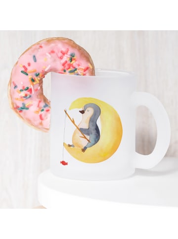 Mr. & Mrs. Panda Tee Tasse Pinguin Mond ohne Spruch in Transparent