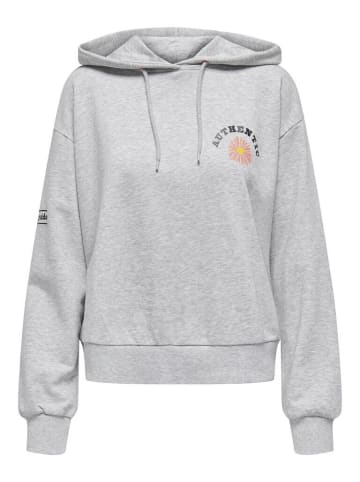 ONLY Sweatshirt in Light Grey Melange