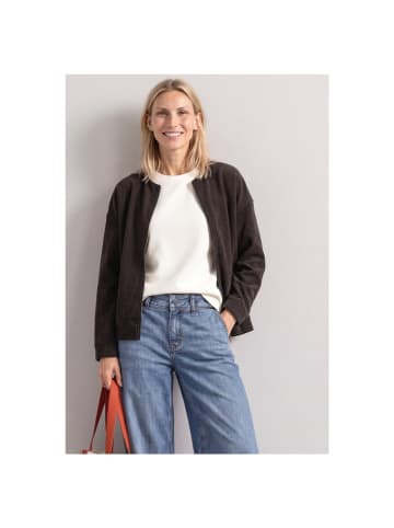 Street One Sweatshirt in Black Coffee