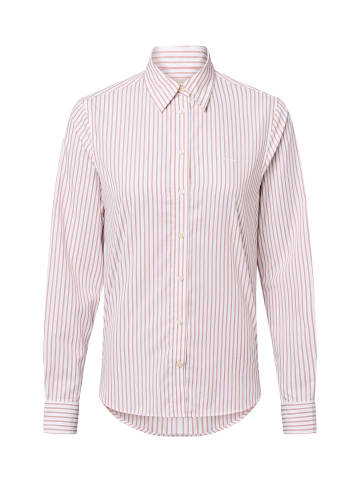 Gant Hemdbluse in weiß mehrfarbig