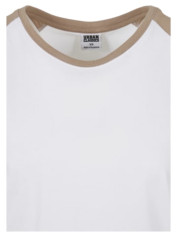 Urban Classics T-Shirt in white/softtaupe